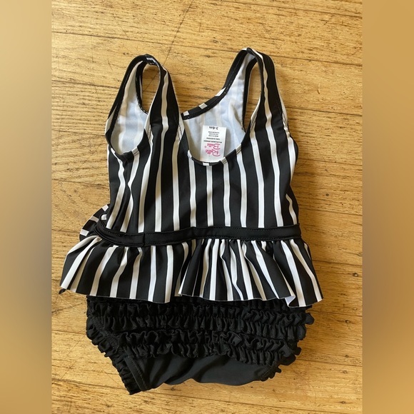 Ruffle Butts Striped bow ruffles Swimsuit - Picture 3 of 7